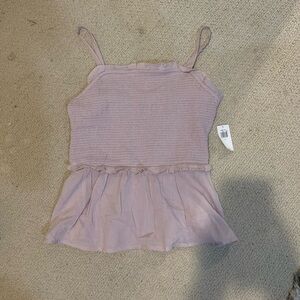 Peplum Ruffle Top